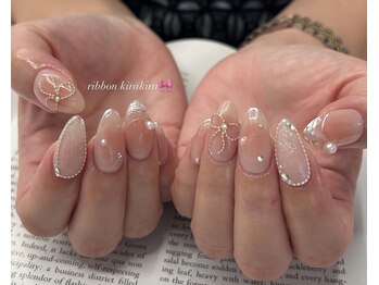 エラ(era)/韓国　リボンネイル