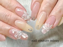 ミミィー(mimiy)/ぷっくり綺麗めフラワーネイル☆