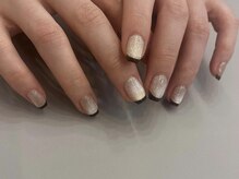 アイネイルズ 天神今泉店(I-nails)/【kanako.m】マグネットフレンチ