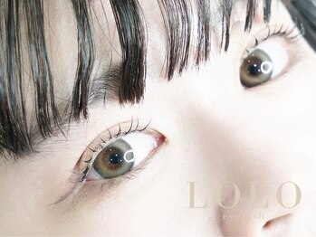 ロロ 梅田中津店(lolo)の写真/一重や奥二重の方でもまつ毛パーマでパッチリ目元でカワイイ☆【まつげパーマ¥2900/パリジェンヌ¥3900】