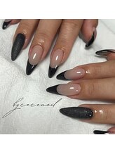 トータルビューティーサロン バイ ココ(Total beauty salon by coco.)/black nail