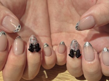 トーキョーパートナーズ(TOKYO PARTNERS)/ガラスフレンチとツイード♪