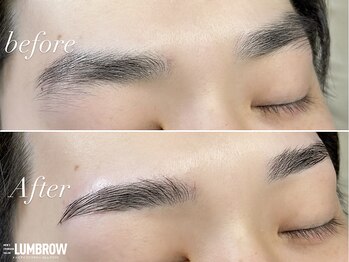 ルムブロウ 豊田浄水店(LUMBROW)/アイブロウWAX+パーマ
