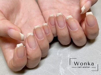 ウォンカ(Wonka)の写真/爪の形や長さにこだわり、より美しく魅せるお手元を演出♪丁寧な施術で美フォルムネイルに仕上げます☆