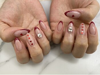 ネイルダウン(NAIL DOWN)の写真/丁寧なプリパレーションでモチup！歴20年以上の熟練技術で初めての方にもおすすめ◎