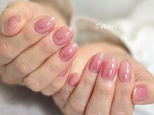 s.nail【エスネイル】大崎市古川 フィルイン対応/定額/ワンカラー/マグネットの雰囲気（4週間後も美しい◇指先綺麗ワンカラー）