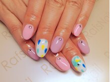 ラフズネイル(Rafs Nail)/梅雨ネイル☆雨&かえるちゃん