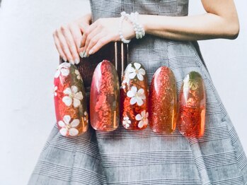 お気軽ビューティエーヴィヒ(Ewig)/2月キャンペーンネイル♪