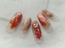 ネイル サロン ターラ 吉祥寺(nail salon Tara)/秋色アクアリウムネイル