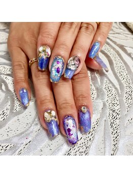 シュエット(Chouette)/宝石ネイル