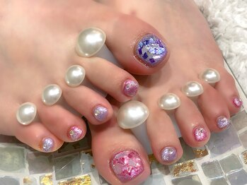 シェルマグネットネイル