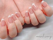 モチミィ(mochimy.)/スキンカラー／白フレンチ