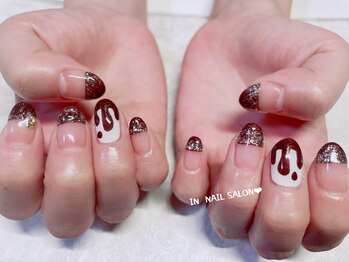 インネイルサロン 日暮里(IN NAIL SALON)/初回オフ無料バレンタイン￥7500