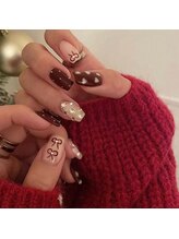 ウサギネイル 新大久保店(usagi nail)/クリスマスネイル