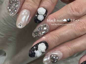 ジェニック(GENIC)/薔薇ネイル