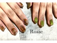 ロージィ(Rosie)/マグネットチェックネイル