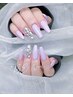 □HAND■ ワンカラー+[埋め尽くし2本or アート2本or豪華パーツ2個] ¥5580