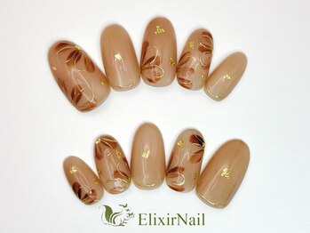 エリクサーネイル 池袋(Elixir Nail)/定額b カジュアル/クーポン使用