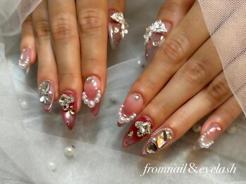 フロムネイルアンドアイラッシュ 神戸三宮(from nail&eyelash)/パラジェル取扱/フィルイン施術