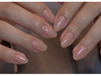 エメリーネイル(emelee nail)の写真/【近畿大学徒歩5分】最新トレンド◎ニュアンス/韓国風ネイル＊仕上がり&モチの良さ抜群の実力派サロン♪
