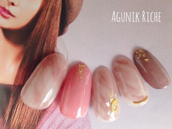 アグニークリッシェ(Agunik Riche)/【マーブルネイル】