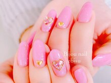 ビジュネイル(Bijou nail)/☆5980☆ハートのジュエリー