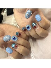 ネイルサロン パピリオ(Nail Salon papilio)/ブルーネイル♪