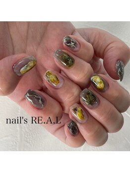 ネイルズリアル 倉敷(nail's RE.A.L)/ニュアンスネイル