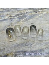 レヴィエリス バイ イーエル(Re VIELISS by E.L)/レオパード柄ネイル