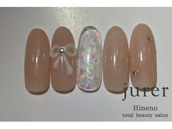 ネイルアンドアイラッシュデザインサロン ジュレ 日根野店/定額コース6600円