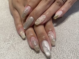 シンプルニュアンスネイル