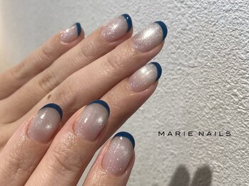 マリーネイルズ 青山店(MARIE NAILS)/☆カラーフレンチ 11000円 0306c
