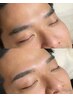 メンズ　【眉毛の形を整えたい方】Wax＋間引き