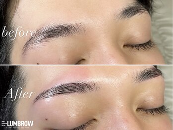 ルムブロウ 豊田浄水店(LUMBROW)/アイブロウWAX+パーマ