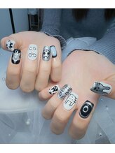 サムズアップネイル(thumbs up nail)/お客様ネイル