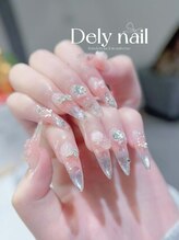 デリーネイル(Dely_nail)/キラキラ輝くちゅるんネイル