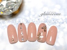 ネイルグラマラス 西新井店/バースデイネイル　￥5500