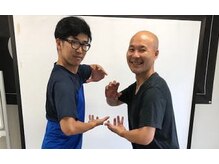 岩田整骨院美容整体院/美構造代表　藤原ヒロシ先生と♪