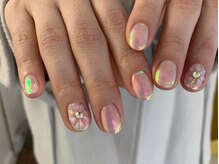 シェリーラメール 原宿店(cherie la mer)/クリアぷっくりフラワー