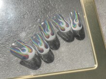 つめノさき/炎ネイル