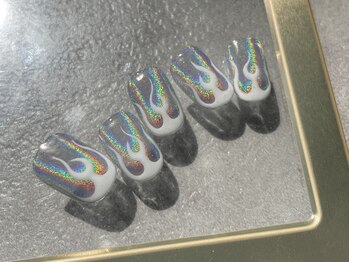 つめノさき/炎ネイル