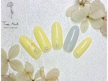 テセネイル(Tese Nail)/シンプル春ネイル♪