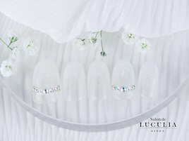 ＃ブライダルネイル グラデ