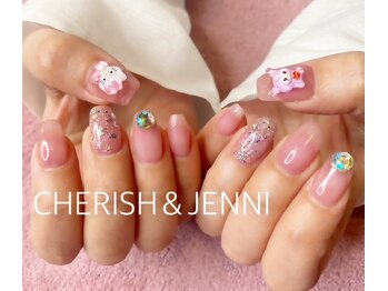 チェリッシュ アンド ジェニ(CHERISH&JENNI)/キャラクターネイル