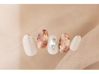 エムスラッシュネイル 本牧店(M SLASH)/ニュアンス秋ネイル