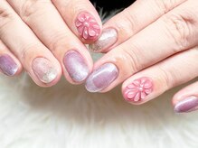 はあとねいる 宇都宮御幸ヶ原店/【季節限定】3Dフラワーネイル