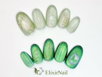 エリクサーネイル 池袋(Elixir Nail)/定額b カジュアル/クーポン使用