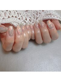 ぷるぷるニュアンスネイル