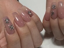 アイネイルズ 渋谷店(I nails)/【Maiko.w】クロムピンク