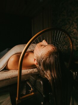 ヘッドスパで癒されたい